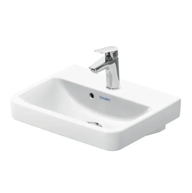 Раковина, Duravit, Duravit No.1, шгв 450*350*140, отверстия для смесителя-1, цвет-белый