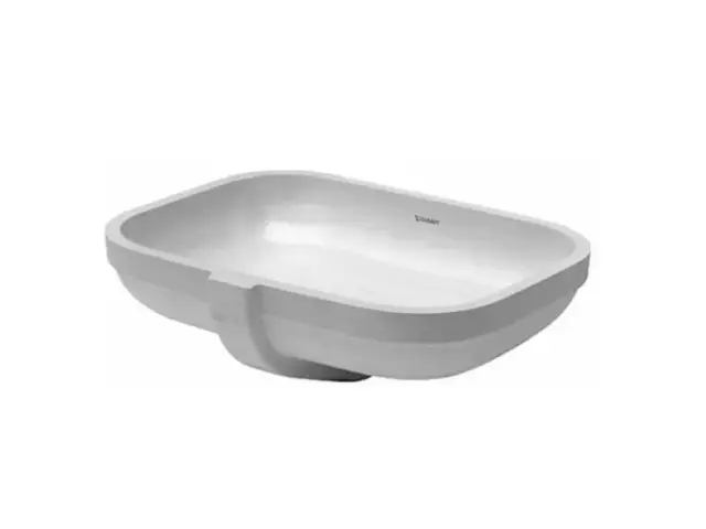 Раковина, Duravit, Happy D.2, шгв 480*345*170, отверстия для смесителя-отсутствуют, цвет-белый