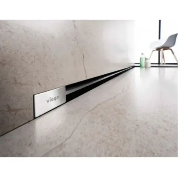 Дизайн-решетка, Viega, Advantix Vario, 1200 мм, цвет-матовая нержавеющая сталь