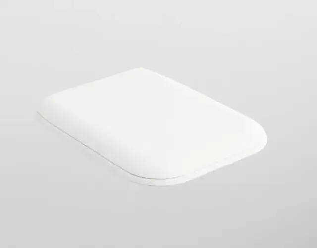 Сиденье для унитаза, Cielo, Shui Comfort, шг 375*470, цвет-Talco, тип дефекта - точки