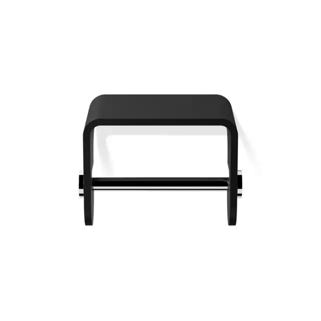 Держатель для туалетной бумаги Decor Walther STONE TPH4 0974564 хром/черный