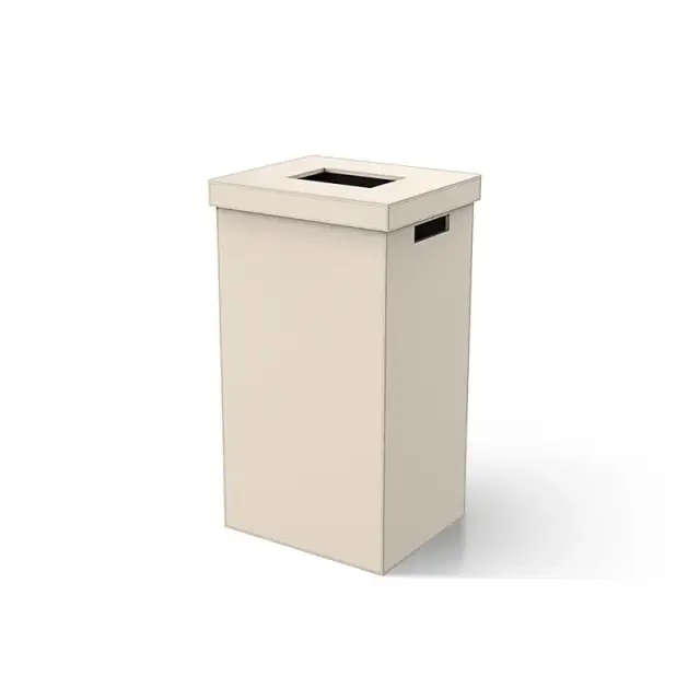 Decor Walther 0937547 BROWNIE AWB Корзина для полотенец / Имитация кожи Песочно-бежевый