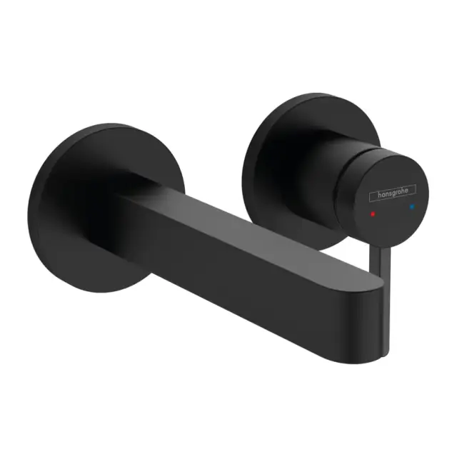 Смеситель для раковины HANSGROHE FINORIS 76051670 матовый черный