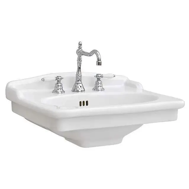 Раковина Art Ceram Hermitage HEL002.01;00 белый блестящий