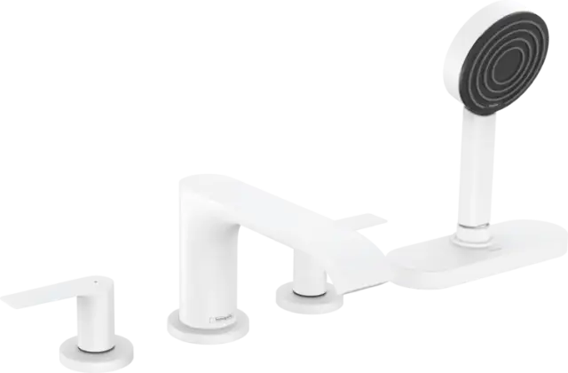 Смеситель для ванны HANSGROHE VIVENIS 75444700 матовый белый