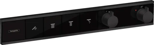 Смеситель для душа HANSGROHE RAINSELECT 15382670 матовый черный