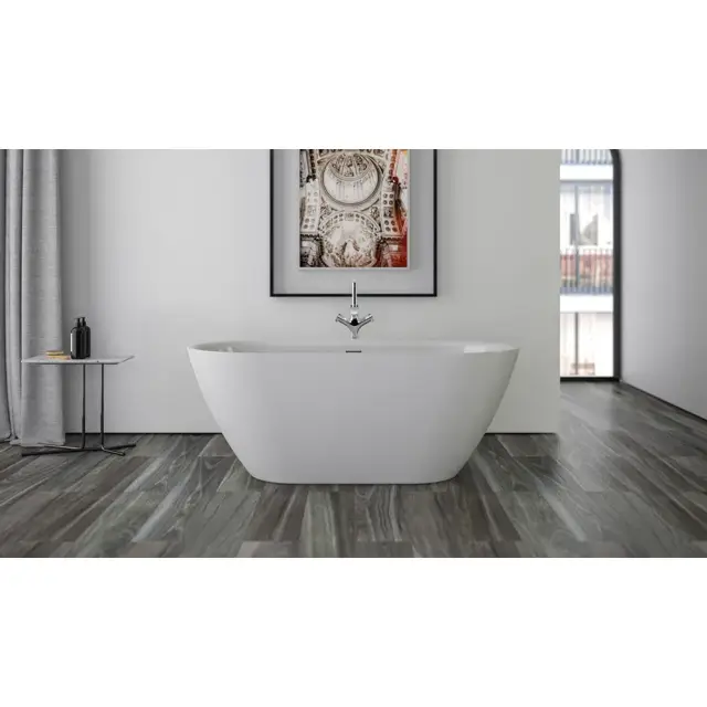 Knief 0100-257 FORM XS Ванна акриловая отдельностоящая 155х75х60H, белая глянцевая