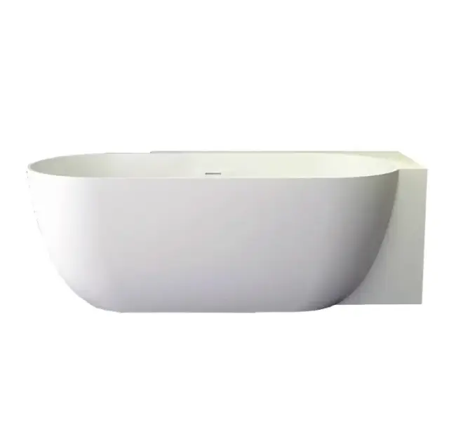 Knief K.Stone 0600-613-R ванна LOTUS CORNER R в правый угол, 190x95x63Hсм, с щелевым с/п, бел/мат.