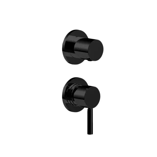 Fantini # 5013G481B NOSTROMO Встраиваемый смеситель для душа наружная часть черный матовый