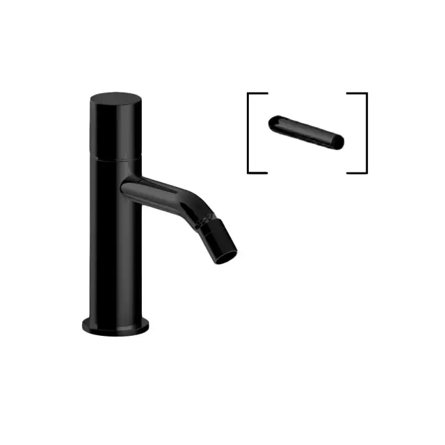 Fantini # 5013G908F NOSTROMO SMALL Смеситель для биде на 1 отверстие черный матовый