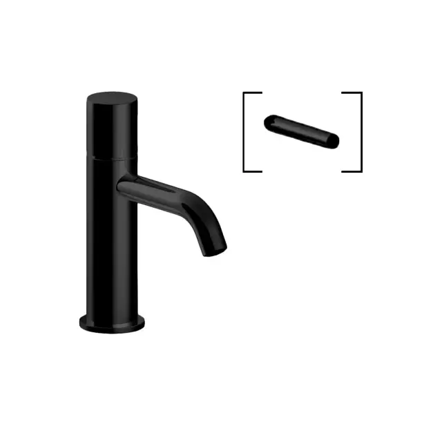 Fantini # 5013G904F NOSTROMO SMALL Смеситель для раковины на 1 отверстие черный матовый
