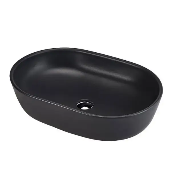 Раковина, Duravit, D-Neo, шгв 600*400*120, отверстия для смесителя-отсутствуют, цвет-антрацит матовый