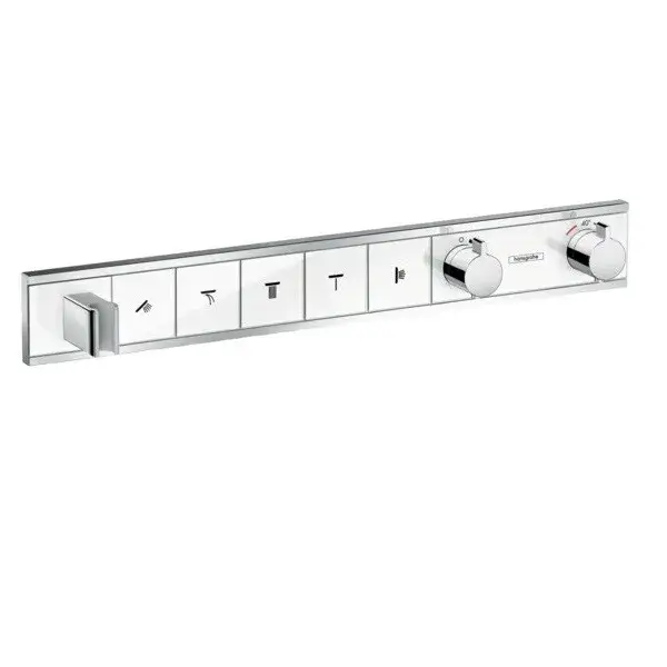 Смеситель для душа, Hansgrohe, RainSelect, цвет-белый/хром