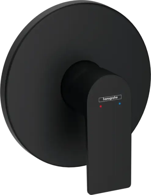 Смеситель для душа, Hansgrohe, Rebris E, цвет-черный матовый