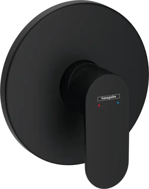 Смеситель для душа, Hansgrohe, Rebris S, цвет-черный матовый