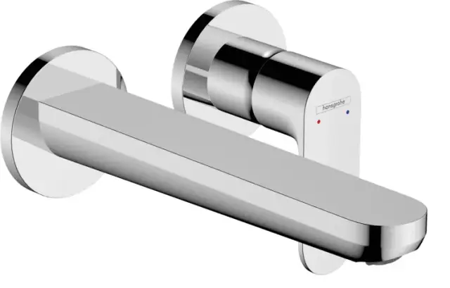 Смеситель для раковины, Hansgrohe, Rebris S, цвет-хром