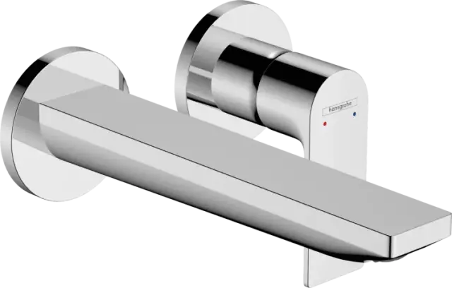 Смеситель для раковины, Hansgrohe, Rebris E, цвет-хром