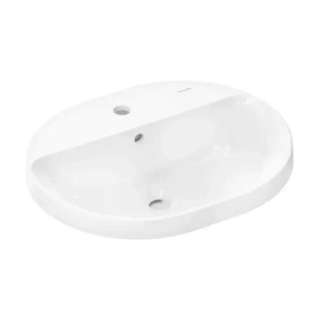 Раковина, Hansgrohe, Xuniva U, шгв 550*450*175, отверстия для смесителя-1, цвет-белый