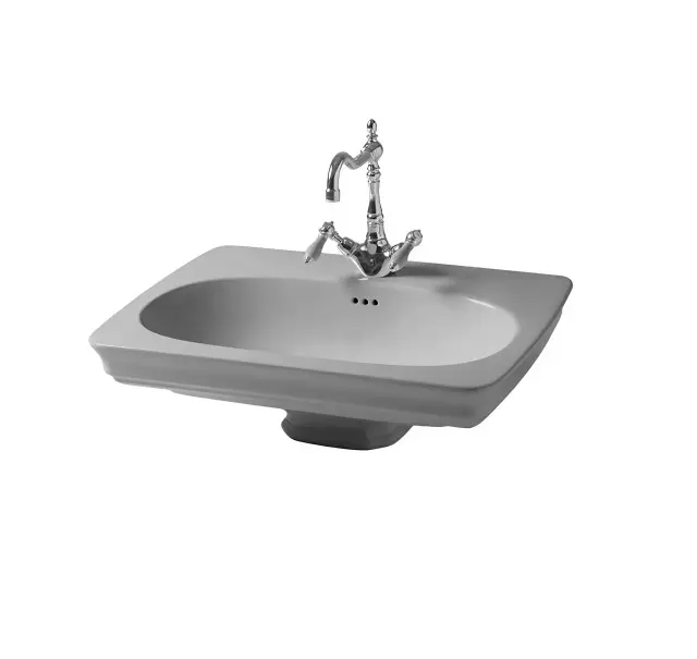 Раковина Art Ceram CIL001.34.00 Цвет-серый глянцевый