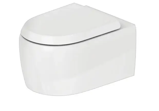Унитаз, Duravit, Qatego, подвесной, шгв 380*570*360, цвет-альпийский белый