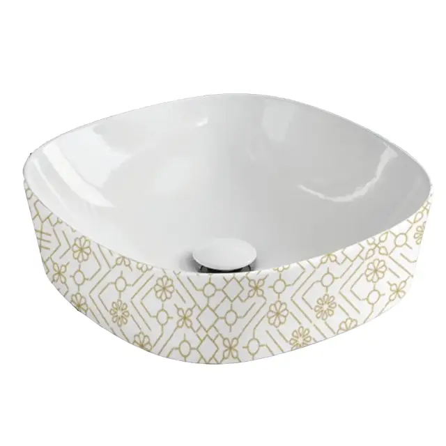 Раковина Art Ceram GHL001.01.90 Цвет-белый/декор el moro