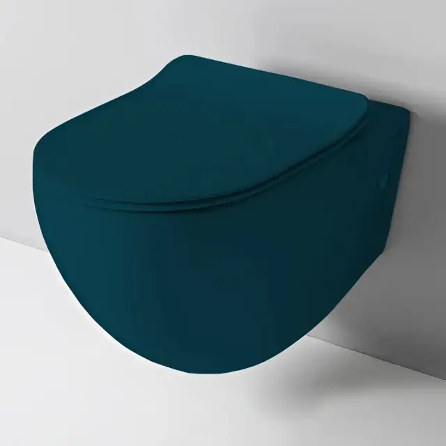 Унитаз Art Ceram RIMLESS FLV004.42.00 Цвет- petrolio