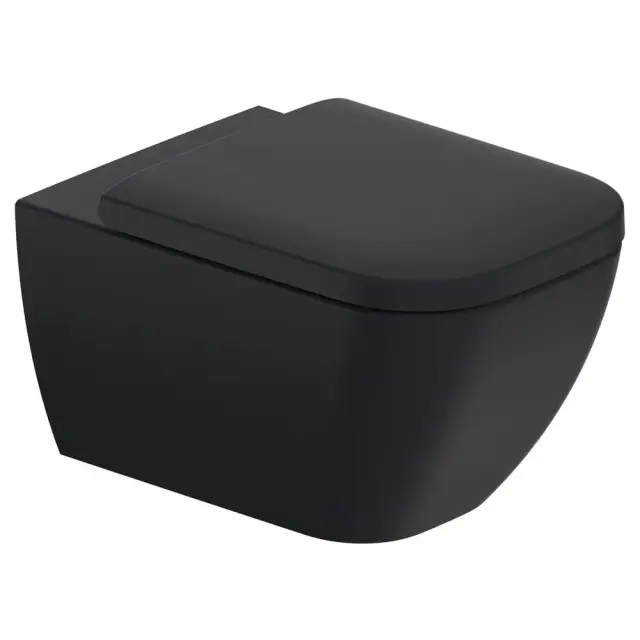 Унитаз, Duravit, Happy D.2, подвесной, шгв 365*540*335, цвет-антрацит/антрацит матовый
