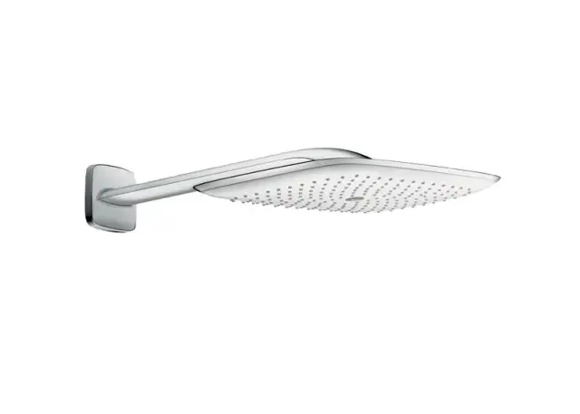 Верхний душ HANSGROHE Pura vida 27437400 хром/белый