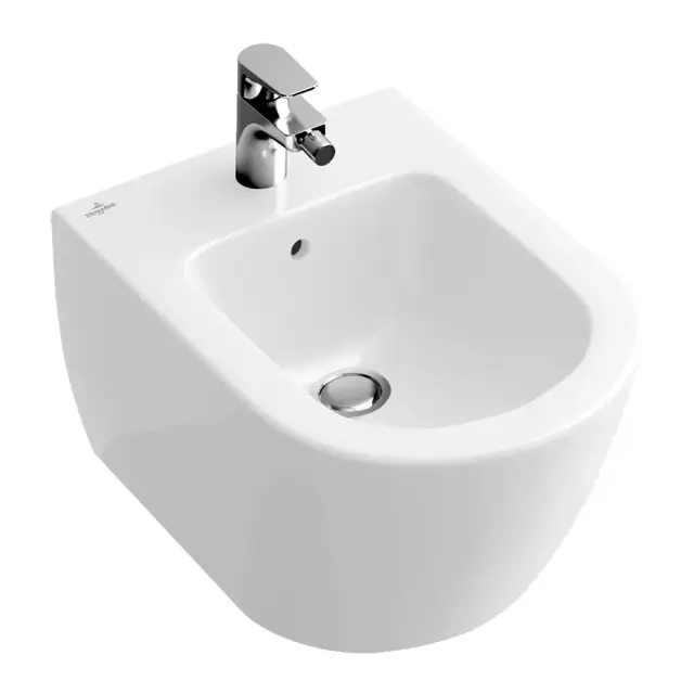 Биде VILLEROY&BOCH SUBWAY 2.0 5400 00 R2 ярко-белый ceramic plus star white