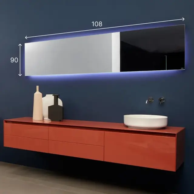 Зеркало для ванной Antonio Lupi Neutroled NEUTROLED90W.108