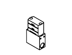 Внутренняя часть напольного смесителя для ванны / потолочного излива (для арт. BL906, BL903 и RB903)