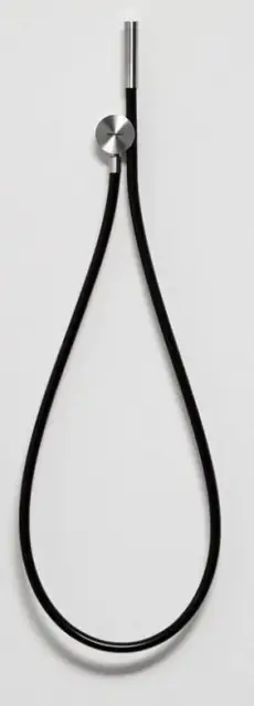 Душевая лейка Antonio Lupi FILO FILO черный матовый, шланг черный