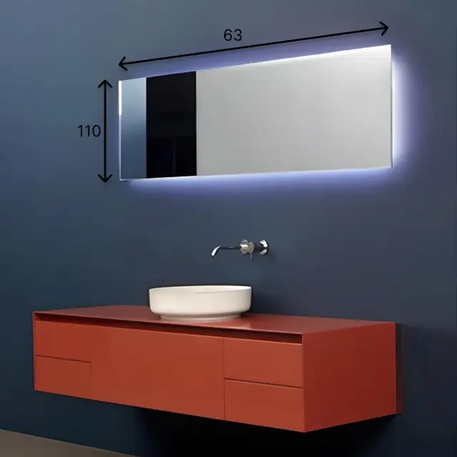 Зеркало для ванной Antonio Lupi Neutroled NEUTROLED110W.63