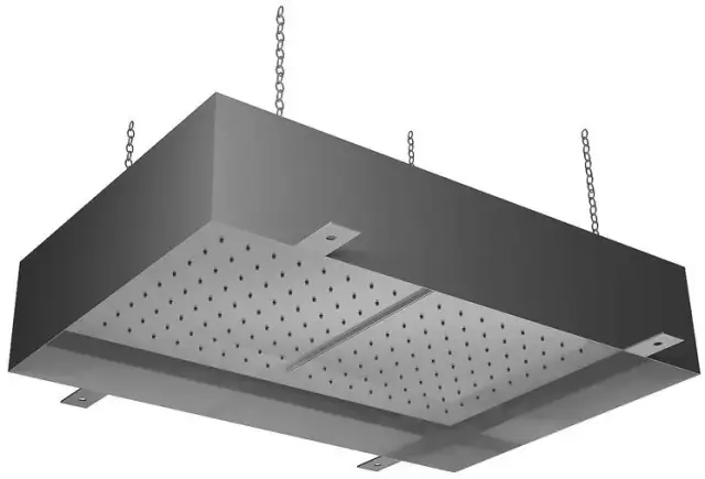 Верхний душ Antonio Lupi METEO METEO2C.BAL Mirror Steel/White