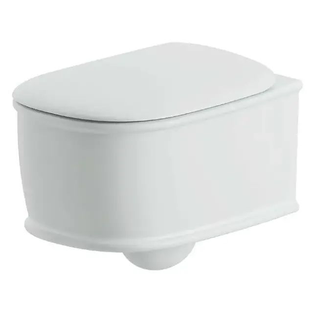 Унитаз Art Ceram ATELIER ATV001.37;00+AZA001.37;71 цвет dennim 37, хром