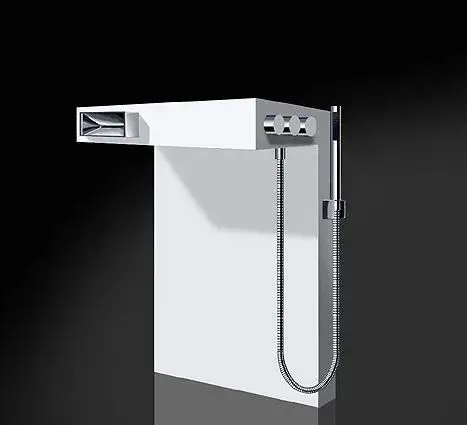 Смеситель для ванны Dornbracht Elemental spa nota 25963770-00 хром / corian