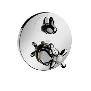 Смеситель для душа AXOR CARLTON 17705090 хром/золото