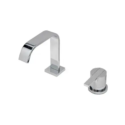 Смеситель для раковины Antonio Lupi Block light BL101+BL910 хром