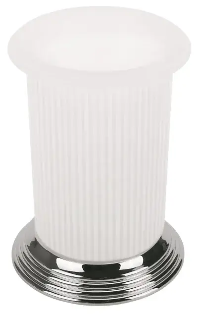 Стакан Colombo Design Hermitage B3341 хром/стекло