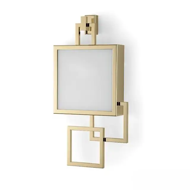 Светильник для ванной Oasis Vicky 000LV040OR золото, стекло матовое