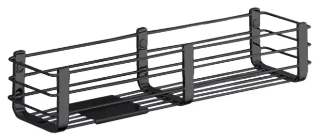 Полка-решетка Colombo Design Complementi B9633.NM черный матовый