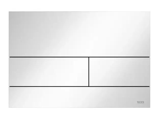 Панель смыва унитаза TECEsquare II для системы с двойным смывом 22*0.3*h15, белый глянцевый