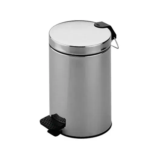 Корзина Keuco Plan 04988010000 хром/черный