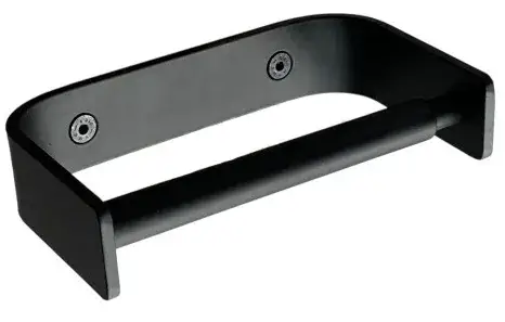 Держатель для туалетной бумаги NIC design CURVA 008.765.064 матовый черный