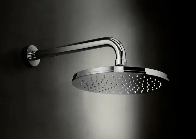 Верхний душ Fantini ICONA DECO 86.P5.8113+86.P5.8027 Matt Gun Metal PVD