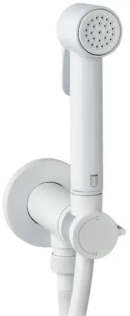 Гигиенический душ Bossini Paloma E37007B00045015 белый матовый