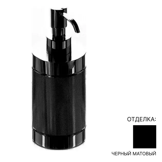 Дозатор Bertocci OFFICINA 01 127.7548.0800 черный матовый