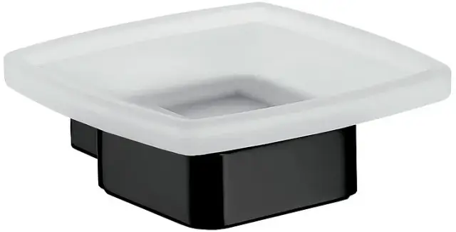 Мыльница EMCO LOFT BLACK 0530.133.00 Satin crystal glass/Black