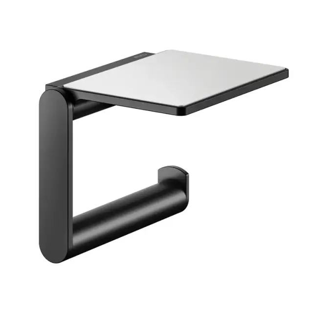 Держатель для туалетной бумаги Keuco Plan 14973370000 черный матовый