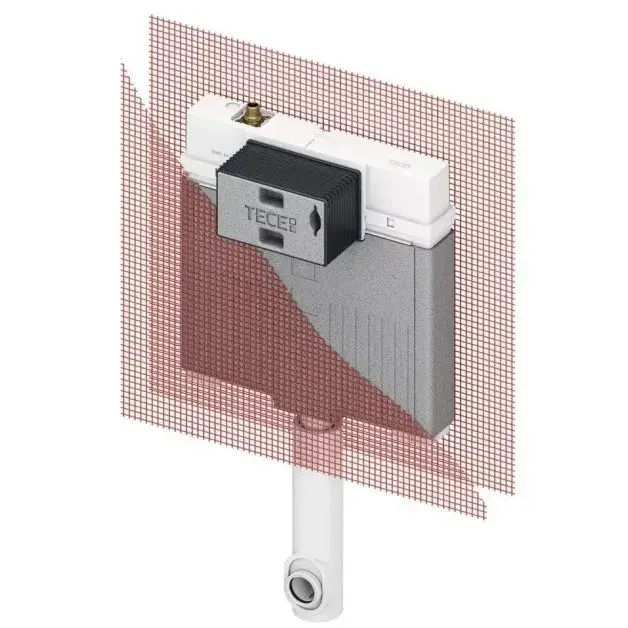 Сливной бачок Octa II для напольного унитаза 8 см